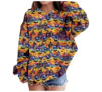 Little Kid Halloween Outfit Camp Hoodie Girls Children Fashion Casual Printed Pocket Long Sleeve Hoodie Sports Faze (Light Gray, 5-6 Years)