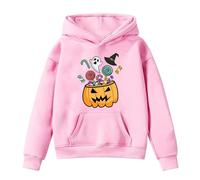 Little Kid Halloween Outfit Jacket Potato Halloween Outfit Baby Boy Girl Pumpkin Sweatshirt Toddler Kids Graphic Shirt Season Pullover Tops Hoodie Girls Size (6-7 Years) Pink