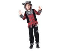 Little Kid Halloween Outfit Kid Boy Hungry Howler Werewolf Halloween Costume For Children Fall Clothes Toddler Boy (Multicolour, 6-7 Years)
