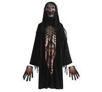 Little Kid Halloween Outfit Toddler 4t Outfit Boy Kids Skeleton Costumes Halloween Costume Child White Bones Stretch Body Suit for Boys Girls Toddler Outfits for Boys 4t (Black, 4-6 Years)