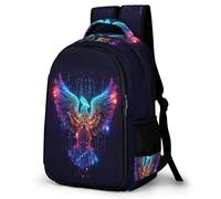 Little Kids Backpack, Toddler School Bag Children Primary Schoolbag Phoenix Book Bag Waterproof Sculpture Rucksack Casual Daypack for Girls Boys Aged 2 3 4 5 6 Years