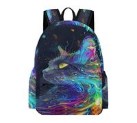 TPISLI Little Kids Bagpack Teen Girls Cat School Bag Schoolbag Kitten Bookbag Boys Cat Rucksack
