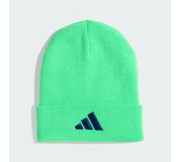 adidas Unisex Kids Little Kids Neon Beanie Hat, Screaming Green/Mystery Ink, XS-S