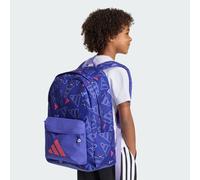 adidas Unisex Kids Little Kids Tiro_Nster Aop Backpack, Pure Purple/Pure Turbo, One Size