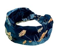 Little Kittens Walk Among Beautiful Flowers Stretchy Headbands for Women, Non-Slip Hair Bands Fashion Sports Turban for Yoga Workout Daily Use