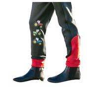 Little Knight Boy's Tractor Collection Horse Riding Tights in Charcoal | Size: 9-10 Years Little Knight Charcoal 9-10 Years