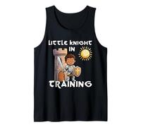 Little Knight in Training Medieval Knight Warrior Boy Kid Tank Top