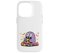 Little Laboo Big Bite Cute Halloween Monster Candy Design Case for iPhone 14 Pro