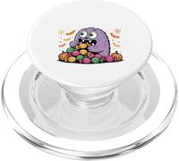 Little Laboo Big Bite Cute Halloween Monster Candy Design PopSockets PopGrip for MagSafe