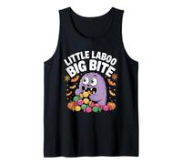 Little Laboo Big Bite Cute Halloween Monster Candy Design Tank Top