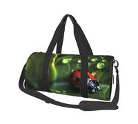 Little Ladybug Duffel Bags for Women Men, Foldable Travel Totes Bag for Airplane Essentials, Weekender Overnight Bags Large Sport Gym Bag Carry On Luggage Bag with Strap