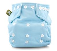 Little Lamb DuckEggColor OneSize Pocket Nappy, Washable and Reusable Cloth Nappies for Newborn Baby to Toddler, Girl or Boy, Comfortable for Babies, Comes with Double Thickness Bamboo Boosters