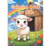 Little Lambs Barn: A Christian Coloring Book for Kids: Color and grow with God’s love!