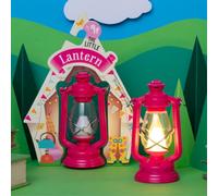 IF Little Lantern - Mini Festival/Camping Style Lantern for Reading or Decoration, Pink
