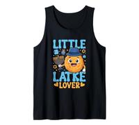 Little Latke Lover Hanukkah Fun Design Tank Top