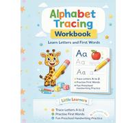 Little Learners Alphabet And Word Tracing Activity Book