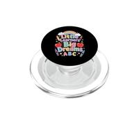 Little Learners Big Dreams Kindergarten Teacher ABC Design PopSockets PopGrip for MagSafe