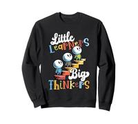 Little Learners Big Thinkers Cute Classroom Back to School Sweatshirt