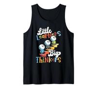 Little Learners Big Thinkers Cute Classroom Back to School Tank Top