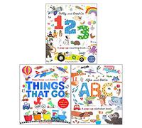 Little Learner's Pop-Up Collection 3 Books Collection Box Set by Little Tiger (Things That Go Pop-Up Vehicles Book, 123 Pop-Up Counting Book & ABC Pop-Up Alphabet Book)