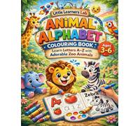 Little Learns Lab Zoo: Colouring & ABC Book