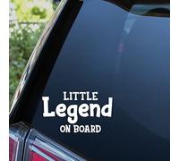 Little Legend On Board Sticker Child Children Funny Car Decal