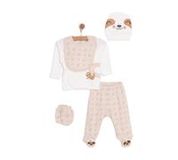 Little Life Baby Boy Newborn 5 Pcs Starter Set - Light Brown