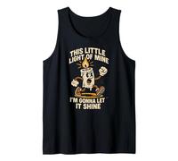 Little Light Let It Shine Fun Womens Christian Faith Tank Top