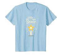 Little Light Shiner Christians for Kids Inspirational Star T-Shirt, Kids, Baby Blue, 6 Years