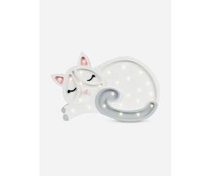 Little Lights Cat Lamp in White (20.5x38x5.5 cm) - White - One size