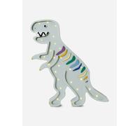 Little Lights Dino T.Rex Lamp in Grey (38.5×26.5x5.5 cm) - Grey - One size