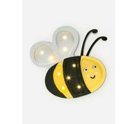 Little Lights Happy Bee Lamp in Yellow (16x18.5x5.5 cm) - Yellow - One size