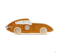 Little Lights LED decorative children's lamp racing car mustard yellow