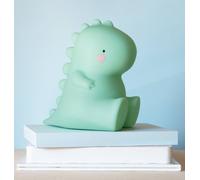 Little Lights T-Rex night light by A Little Lovely Company sage green