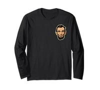 Little Lincoln Face Long Sleeve T-Shirt