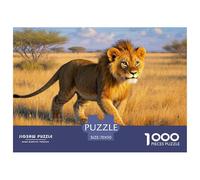 Little Lion 1000 Piece Jigsaw Puzzle For Adults Family Challenge Toys Stress Relief Puzzle Cultivate The Spirit of Teamwork For Adults Gifts 70x50cm/1000pcs