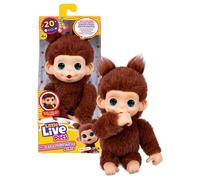 Little Live Pets Baby Monkey Minis - Chikki Cherry. Interactive Pet New Sealed