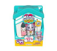 Little Live Pets Dog House Playset Pack, Mama Surprise Families with 7 Assorted Styles, Interactive Fold-Out Dog Playset Toy for Kids 5+