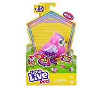 Little Live Pets Lil Bird - Single Pack with Moving Head - Over 20 Bird Sounds - Reacts to Touch (Candi Sweet)