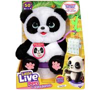 Little Live Pets My Baby Panda ChuChu|Interactive Pet with 50+ Sounds & Reactions, Kicks Feet, Poops, Giggles & More - Includes Potty & Repeat Play - Fun & Adorable Gift for Kids