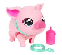Little Live Pets - My Pet Pig Soft and Jiggly Interactive Toy Pig That Walks,