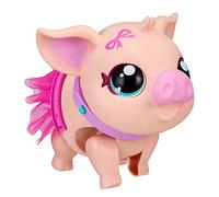 Little Live Pets My Pet Pig Piggi Bella interactive walking, dancing pig with sound, super soft skin, wiggly ears. tail, feeding bottle demo batteries