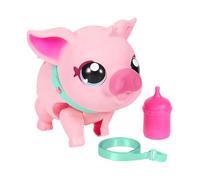 Little Live Pets - My Pet Pig | Soft and Jiggly Interactive Toy Pig That Walks, Dances and Nuzzles. 20+ Sounds & Reactions. Batteries Included. For Kids Ages 4+.