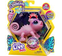 Little Live Pets - Nova The Bright Light Chameleon, Interactive Color Change...