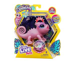 Little Live Pets - Nova The Bright Light Chameleon, Interactive Color Change Up Toy, 30+ Sounds and Emotions, So Many Moods, Repeats Back, Beat Detection (Batteries Included, For Kids Ages 5+), 26365