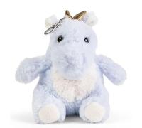 LITTLE Living Nature Clips Dragon Stuffed Plush Animal Toy Keyring BLUE| Soft Toy Keychain Gift for Kids