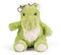 LITTLE Living Nature Clips Dragon Stuffed Plush Animal Toy Keyring GREEN| Soft Toy Keychain Gift for Kids