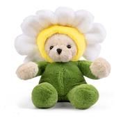 LITTLE Living Nature Play Flower - Daisy Stuffed Plush Toy| Soft Toy Gift for Kids