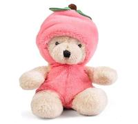 LITTLE Living Nature Play Fruit - Peach Stuffed Plush Toy| Soft Toy Gift for Kids