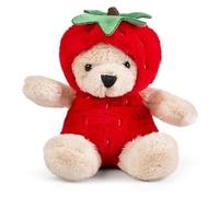 LITTLE Living Nature Play Fruit- Strawberry Stuffed Plush Toy| Soft Toy Gift for Kids